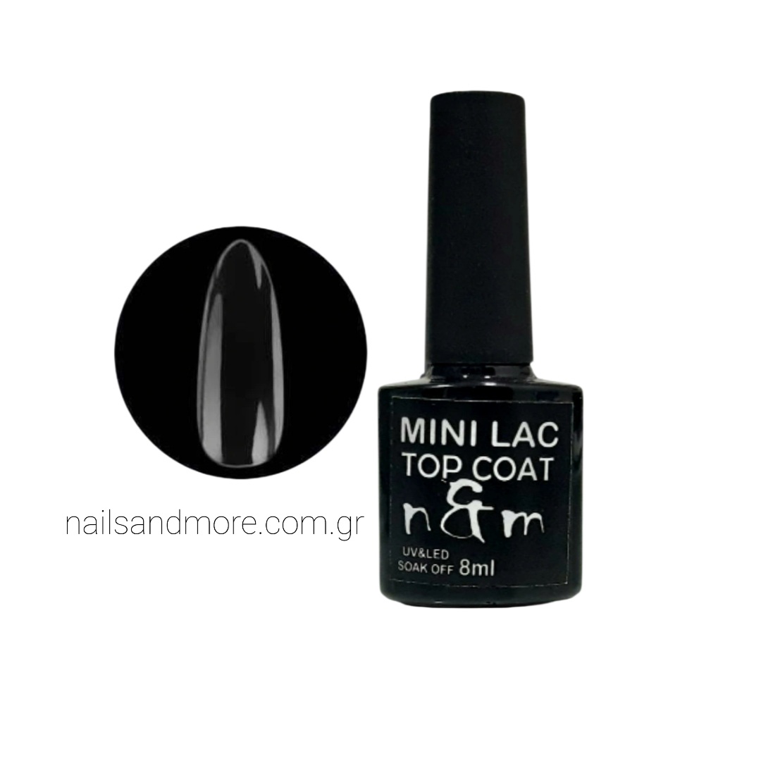 MINI-TOP-COAT-με-κολλώδη-logo- n&m Mini Top Coat 8ml - Image 1