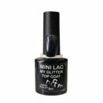 n&m Mini My Glitter No Wipe Top Coat 8ml
