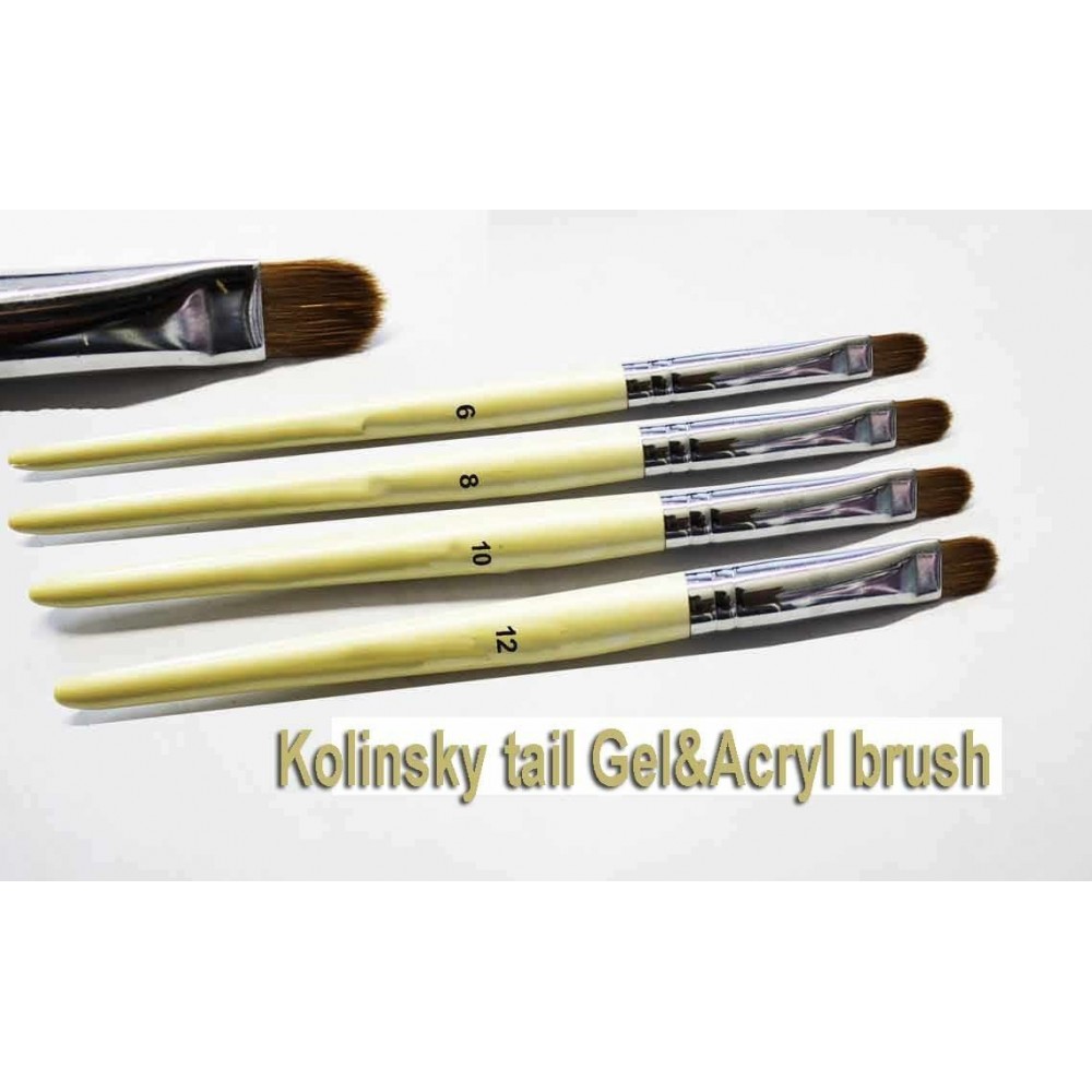 C-NAIL Kolinsky πινέλο για gel/acryl/acrygel