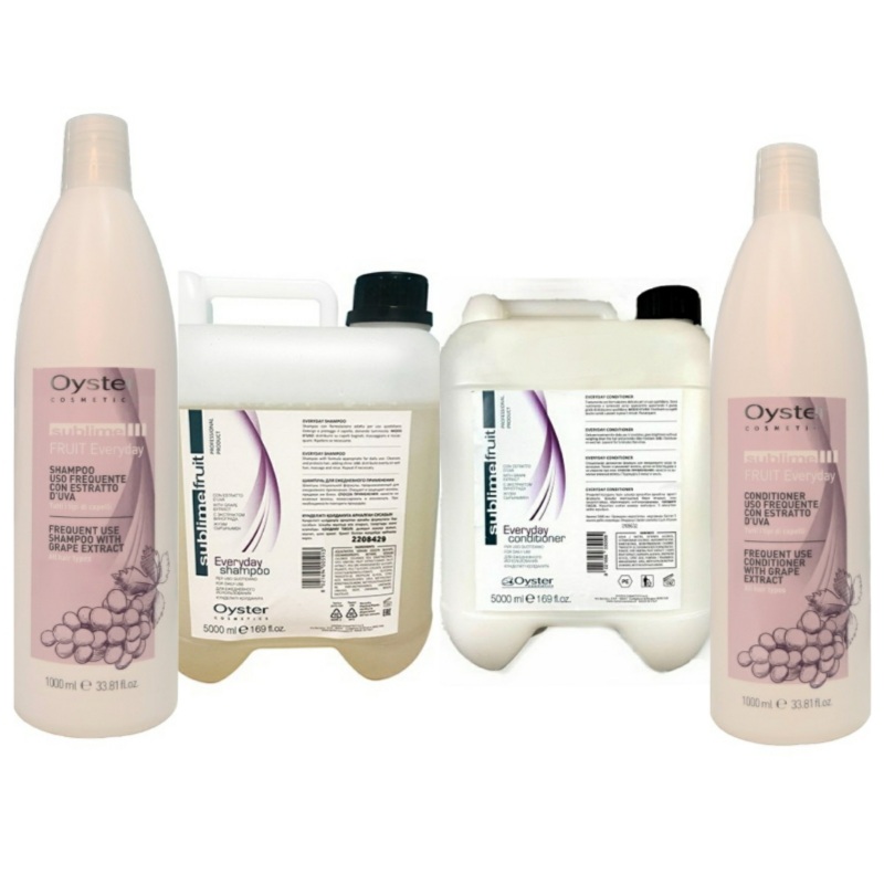 OYSTER Every Day Shampoo & Conditioner With Grape Extract