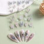 BUTTERFLY NAIL ART STICKERS no70
