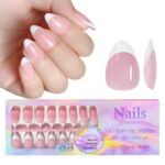 Soft gel tips Medium Almond 550τεμ