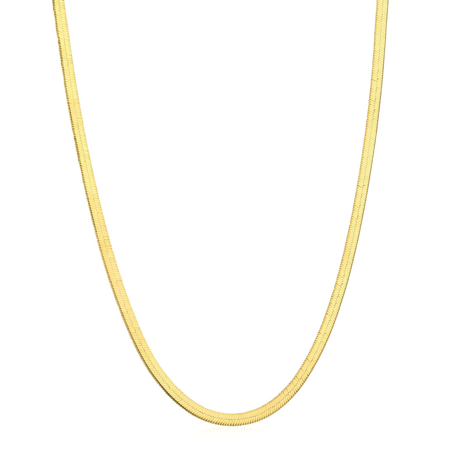 SERPENS-NECKLACE-1 Χρυσό Κολιέ από ατσάλι Serpens - Image 1