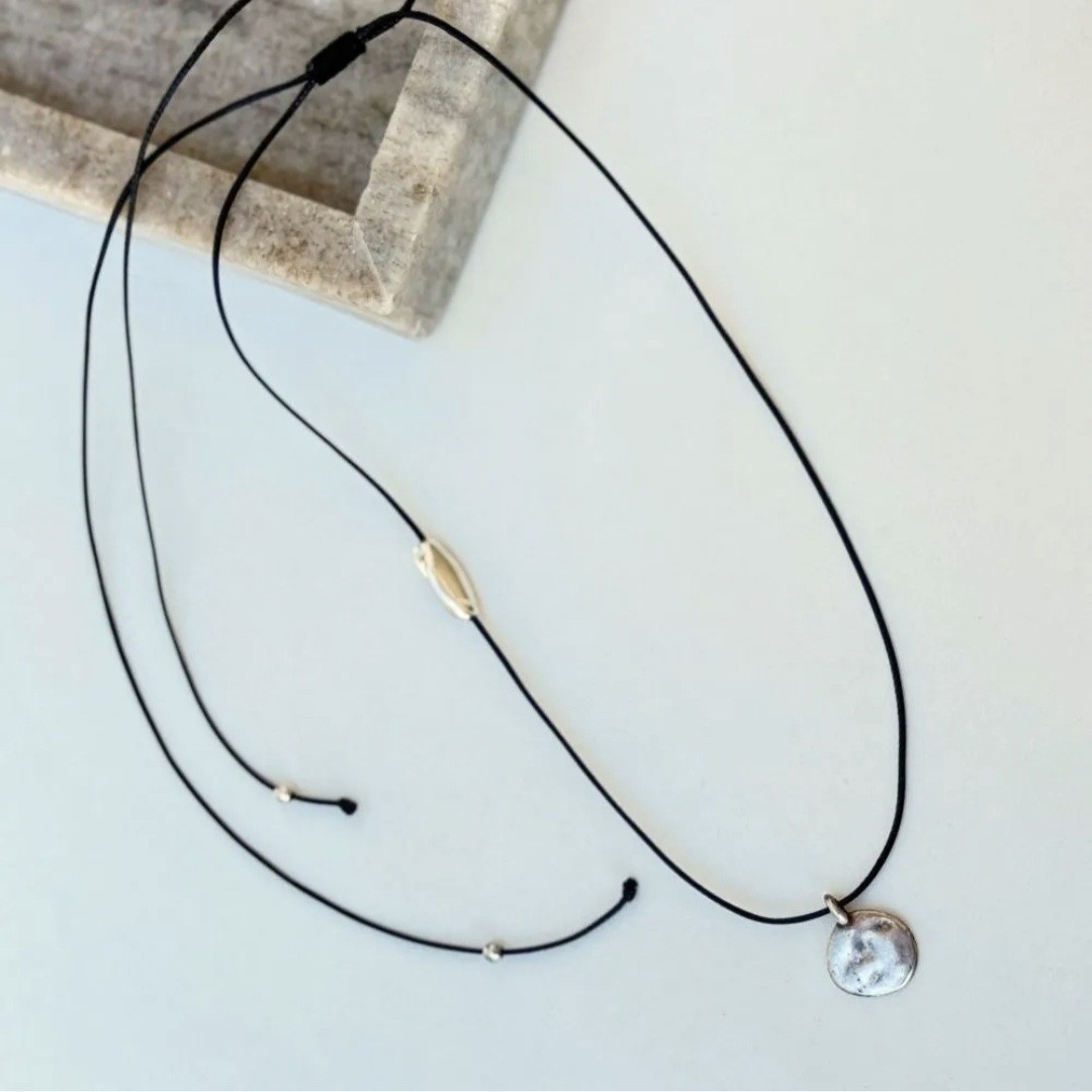 ARGENTUM-NECKLACE Κολιέ με κορδόνι Argentum - Image 1