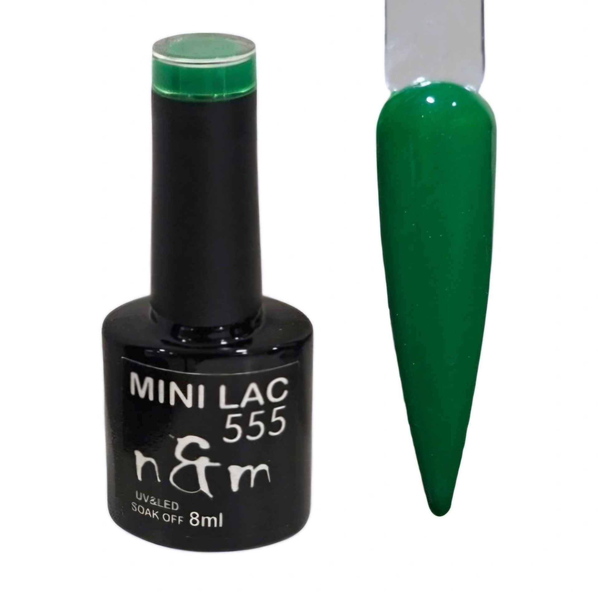 MINI-LAC-555 n&m Ημιμόνιμο βερνίκι 8ml no555 - Image 1