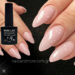 n&m Mini White Eggshell No Wipe Top Coat 8ml - Image 2