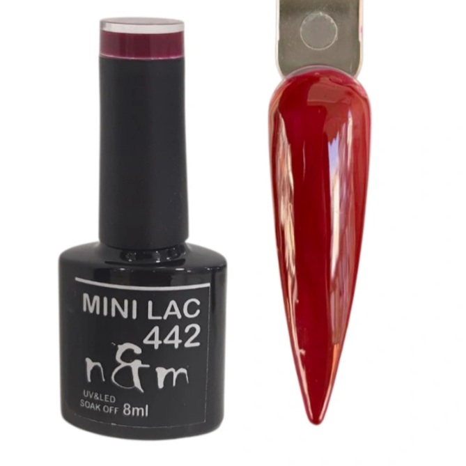 MINI LAC 442 n&m Ημιμόνιμο βερνίκι 8ml no442 - Image 1