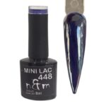 n&m Ημιμόνιμο βερνίκι 8ml no448 μπλε