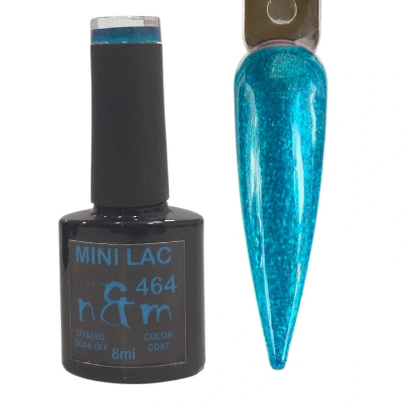 MINI LAC 464 n&m Ημιμόνιμο βερνίκι 8ml no464 - Image 1