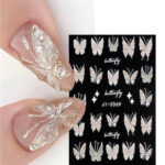 BUTTERFLY NAIL ART STICKERS no69
