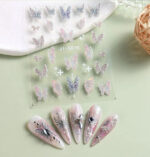BUTTERFLY NAIL ART STICKERS no70 - Image 2