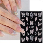 BUTTERFLY NAIL ART STICKERS no70