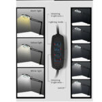 LED ring light φωτιστικό με μεγεθυντικό φακό - Image 3