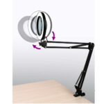 LED ring light φωτιστικό με μεγεθυντικό φακό - Image 2