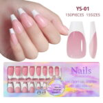 French Soft gel tips 150τεμ no1