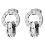 Σκουλαρίκια Aura από ανοξείδωτο ατσάλι