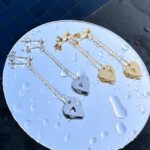 Σκουλαρίκια Hearts από ανοξείδωτο ατσάλι - Image 2