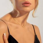 Χρυσό Κολιέ από ατσάλι Perlitto - Image 3